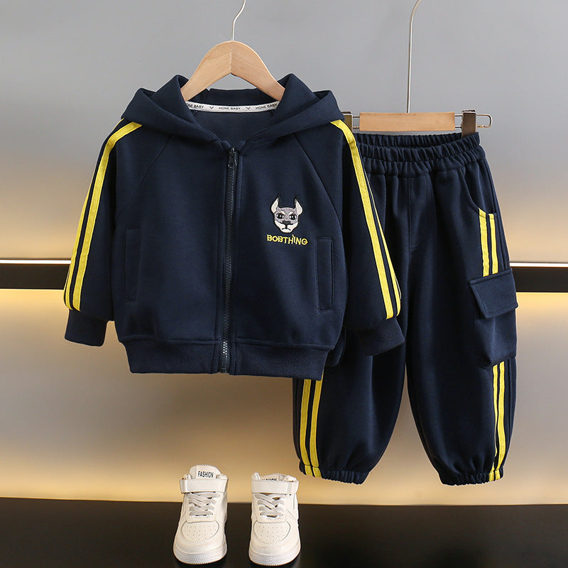 Casual Boys' Sportswear Set Spring Autumn