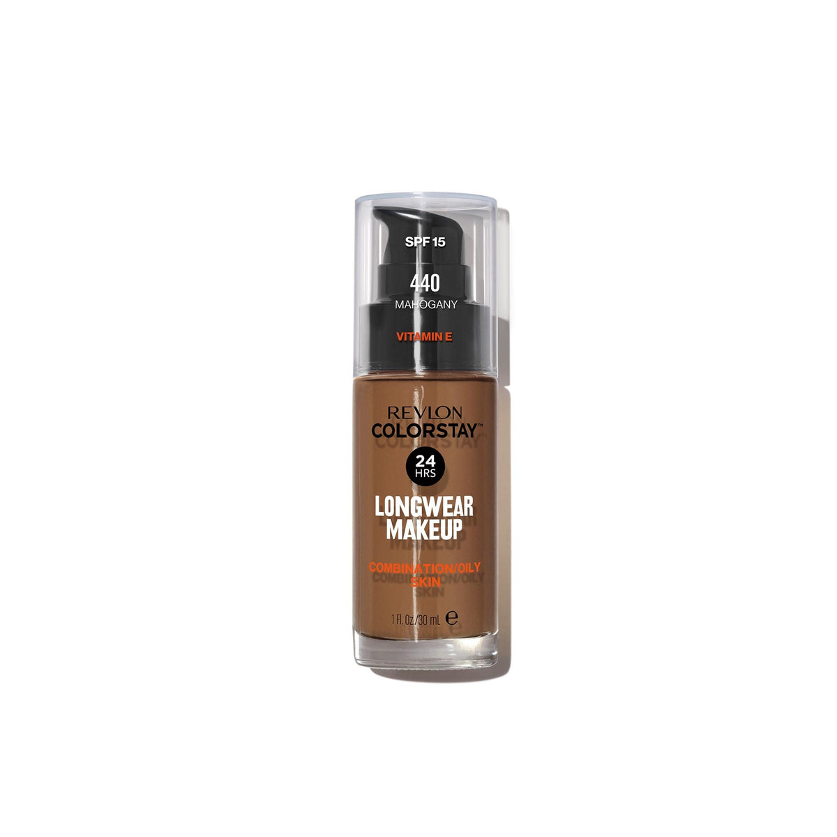 Revlon Liquid Foundation, ColorStay Face Makeup for Combination & Oily Skin, SPF 15, Medium-Full Coverage with Matte Finish, 180 Sand Beige, 1 Fl Oz