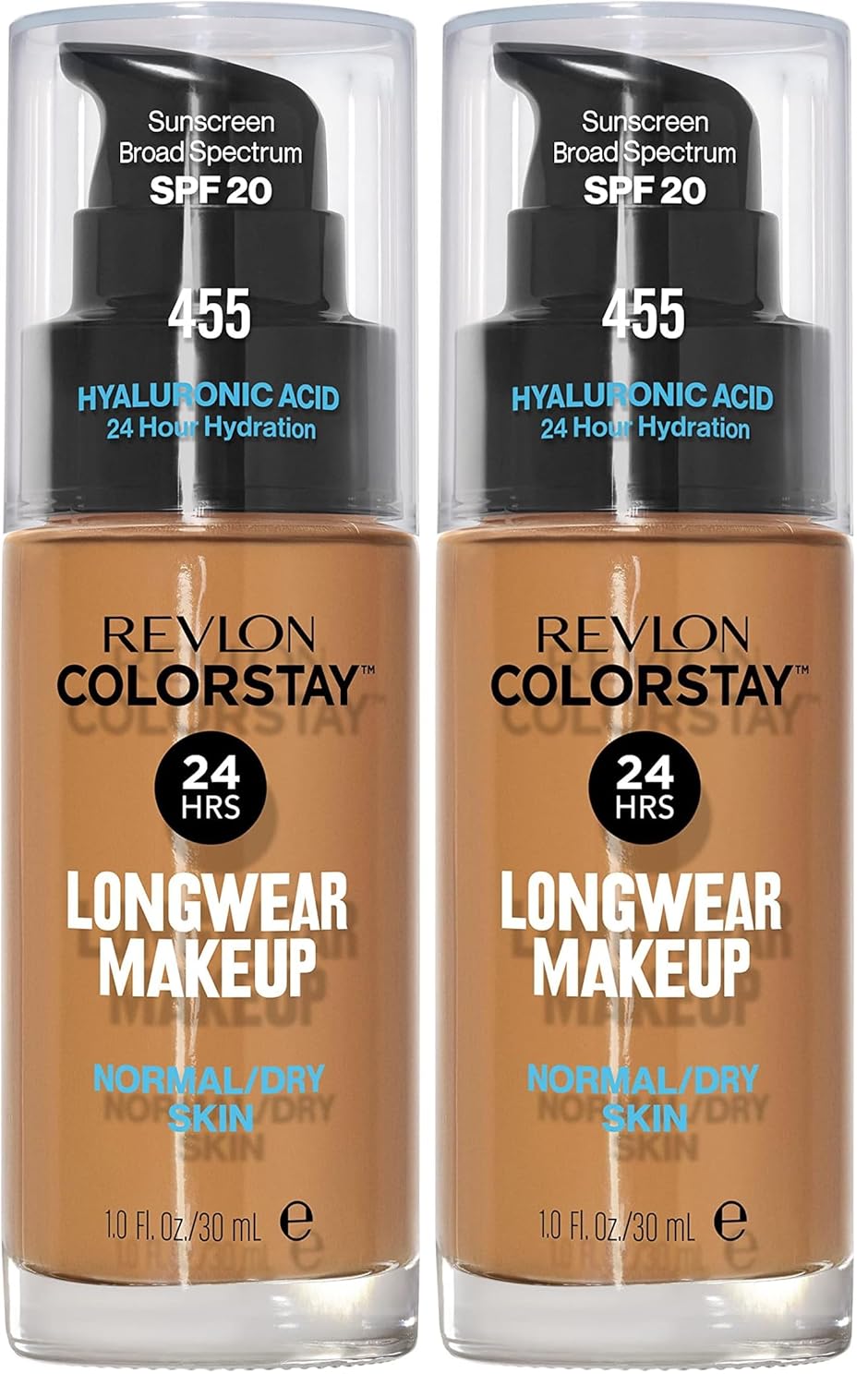 Revlon Liquid Foundation, ColorStay Face Makeup for Normal & Dry Skin, SPF 20, Longwear Medium-Full Coverage with Natural Finish, 240 Medium Beige, 1 Fl Oz