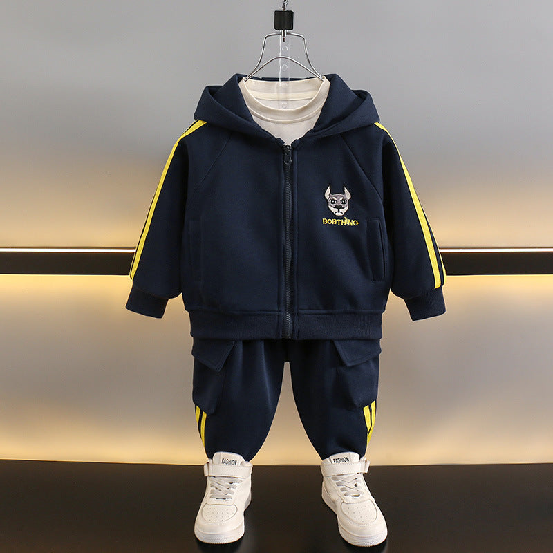 Casual Boys' Sportswear Set Spring Autumn