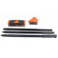Direct 3-in-1 Weed Brush Multi-functional Garden Cleaning Tool Set with Multiple Heads Steel Brush