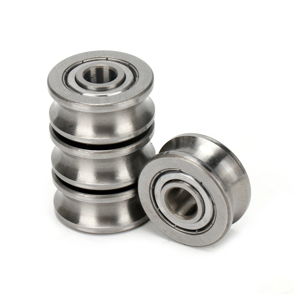 Double Row U-Groove Guide Roller Bearing LFR5201-10 KDD for Linear Motion