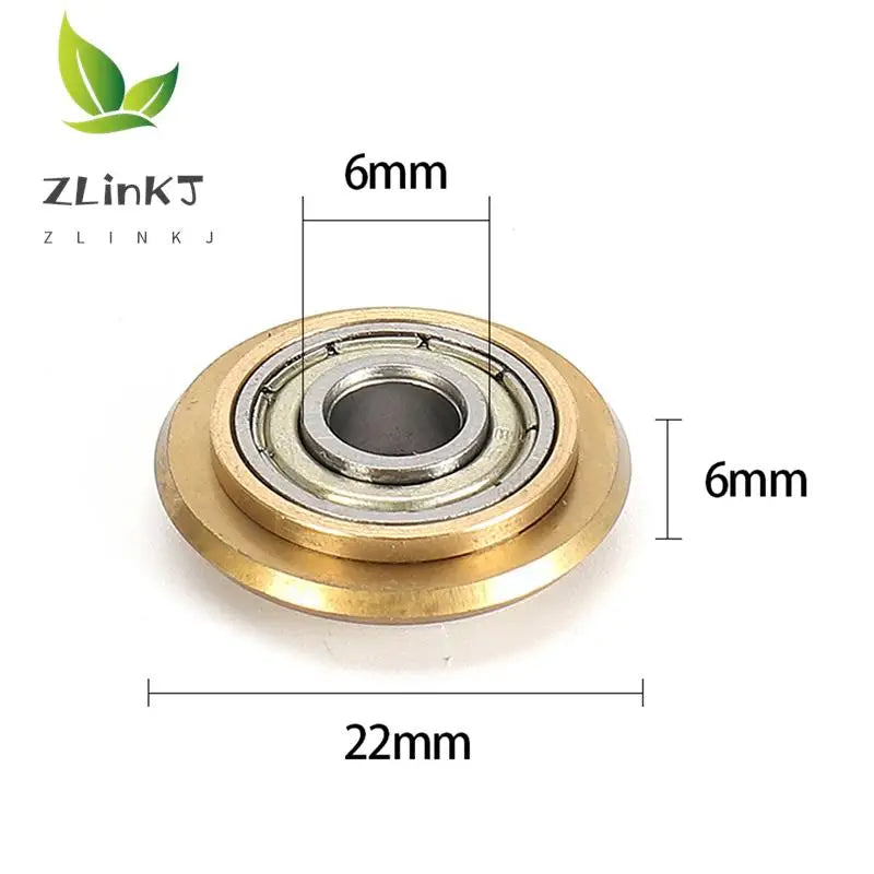 1PC 22mm Glass Ceramic Tile Rotary Bearing Wheel Replacement Alloy Ceramic Tile Cutter Tungsten Carbide Ceramic Titanium Coating