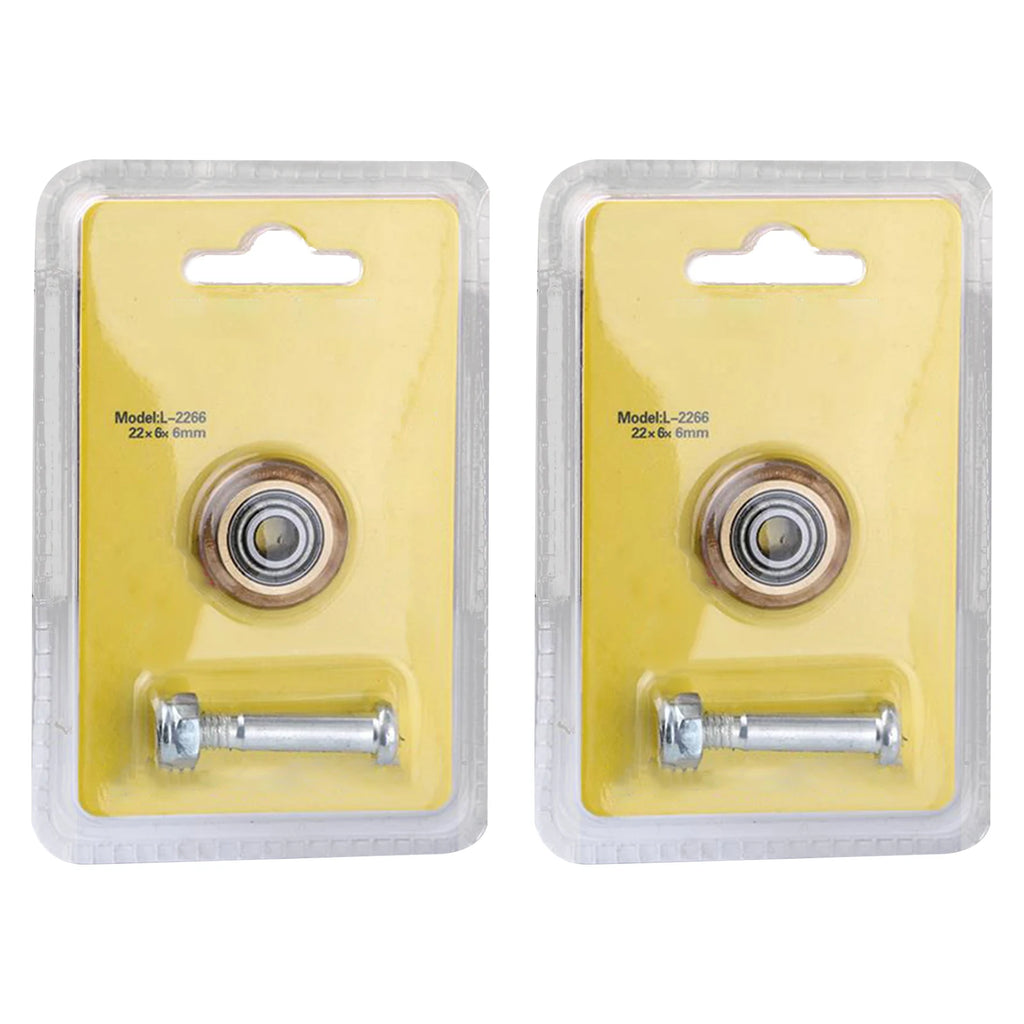 1/4Sets Carbide Cut Wheel Glass Cutter 22x6x6mm Bearing Cutter Wheel Angle Cutting For 5-15mm Thick Anti-skid Tile Ceramic