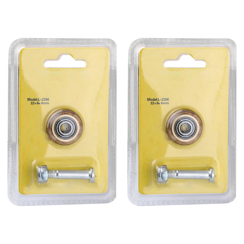 1/4Sets Carbide Cut Wheel Glass Cutter 22x6x6mm Bearing Cutter Wheel Angle Cutting For 5-15mm Thick Anti-skid Tile Ceramic