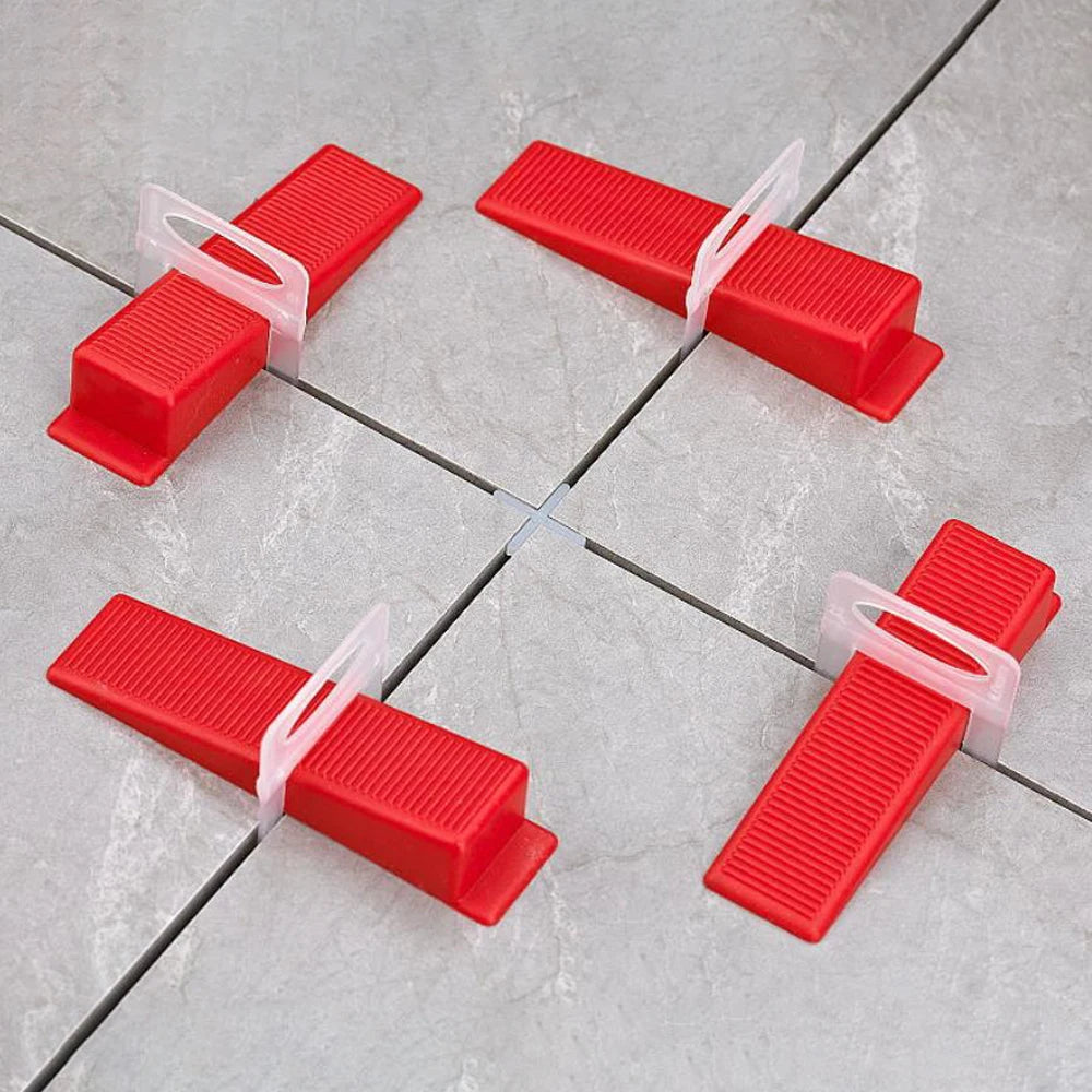 Ceramic Tile Leveling System Clips and Spacers