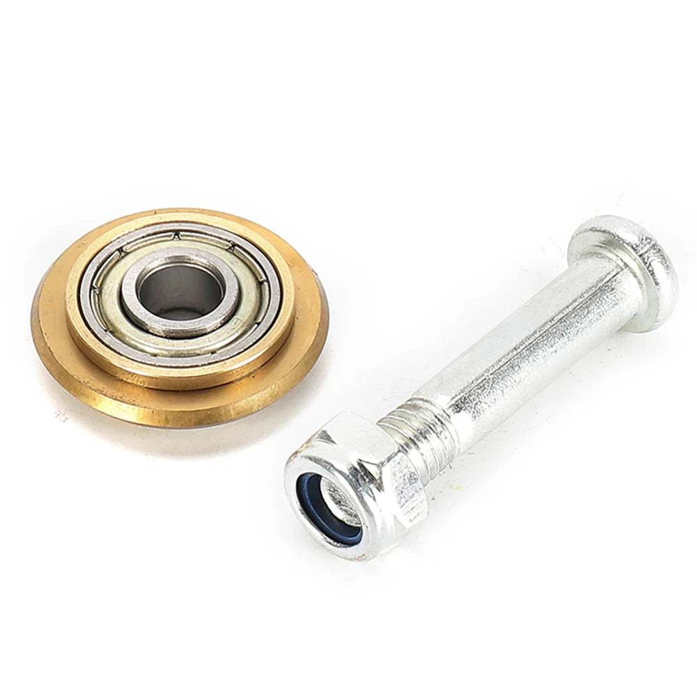 1/4Sets Carbide Cut Wheel Glass Cutter 22x6x6mm Bearing Cutter Wheel Angle Cutting For 5-15mm Thick Anti-skid Tile Ceramic