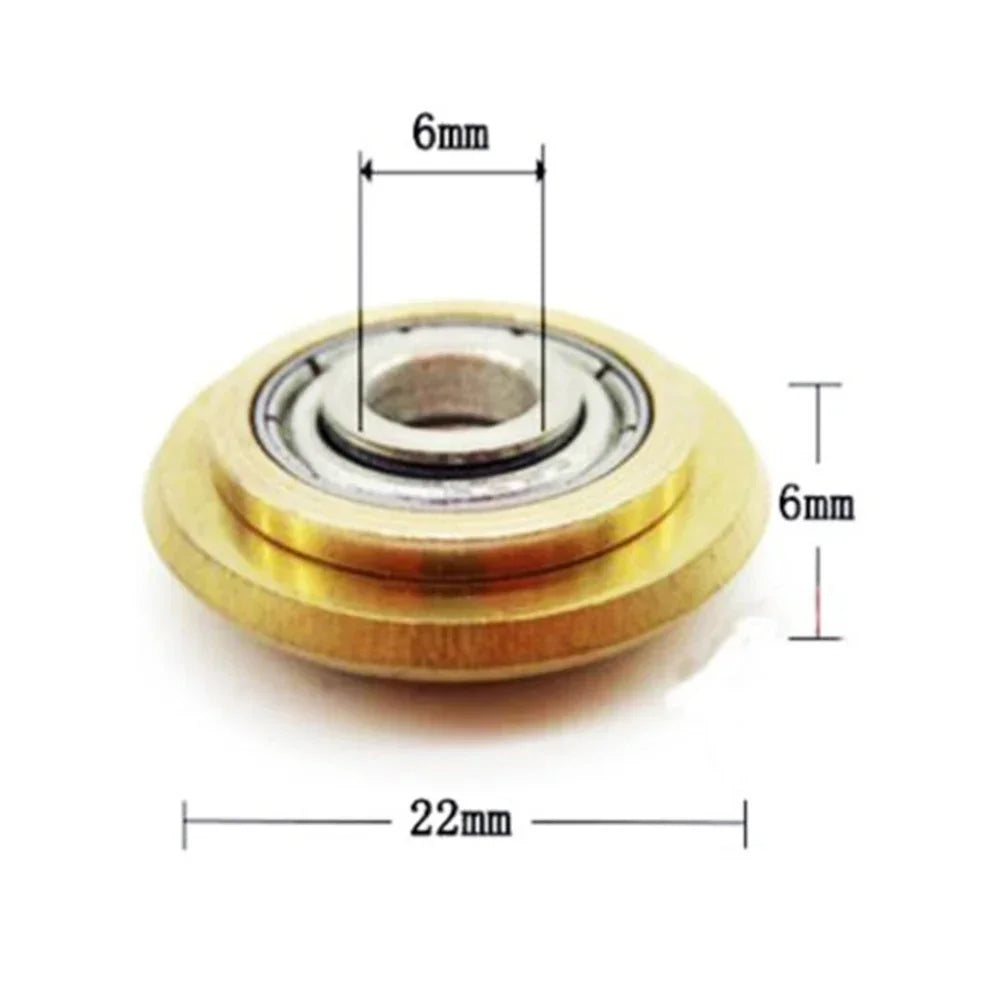 22*6*6mm Tile Ceramic Cutter Steel Carbide Bearing Glass Cutter Blade Wheel For Tile Brick Cutting Machine Bearing Wheel