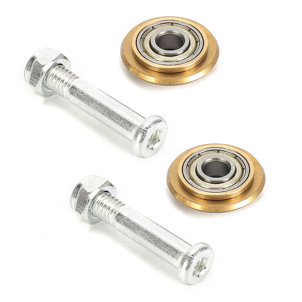 1/4Sets Carbide Cut Wheel Glass Cutter 22x6x6mm Bearing Cutter Wheel Angle Cutting For 5-15mm Thick Anti-skid Tile Ceramic
